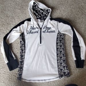 Harley Davidson Zip up top Size L